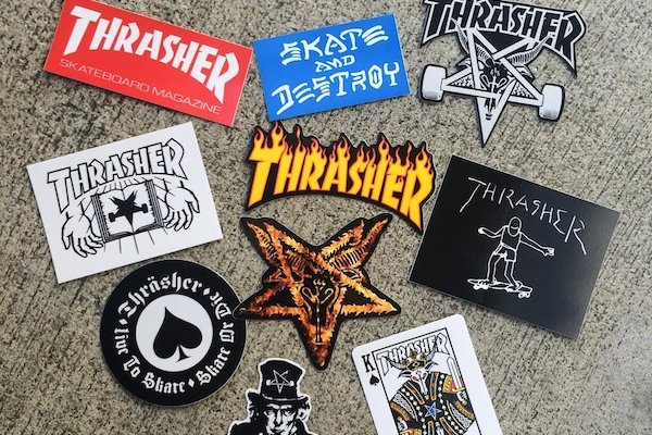 Thrasher stickers